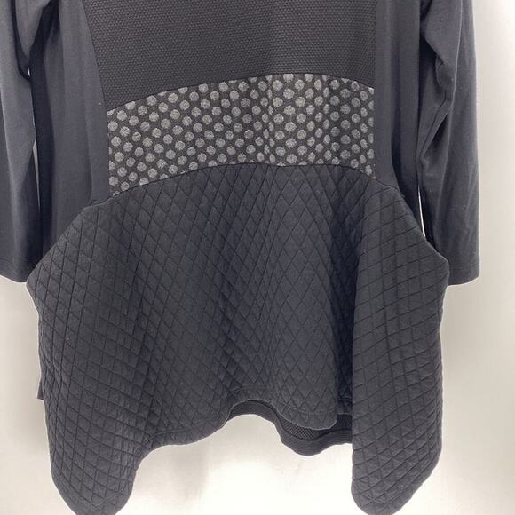 ALEMBIKA textured pockets shark bite lagenlook top minimalist quirky - Picture 4 of 9